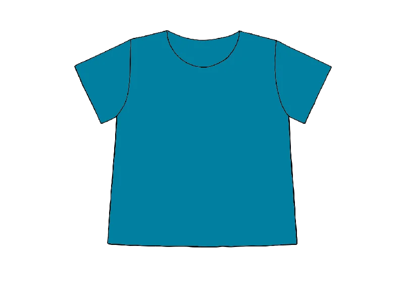 Deep Turquoise Ladies Boutique Tee