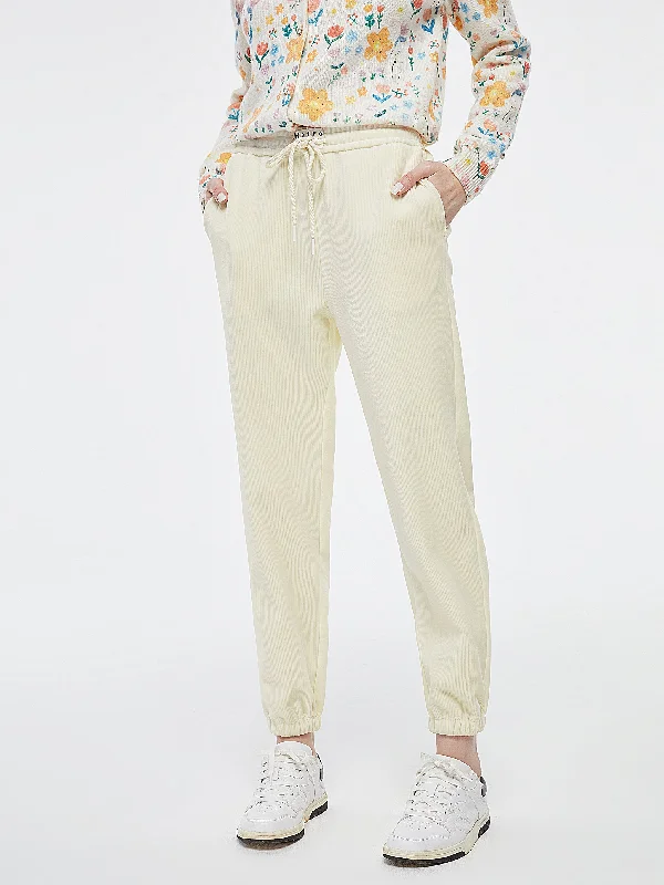 Patchwork Corduroy Pants