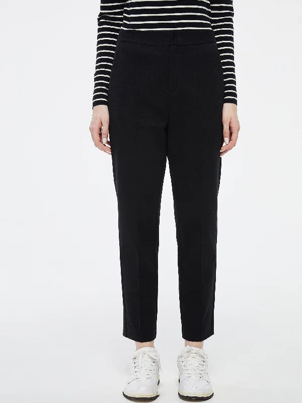 Wool Romper Calf Pants