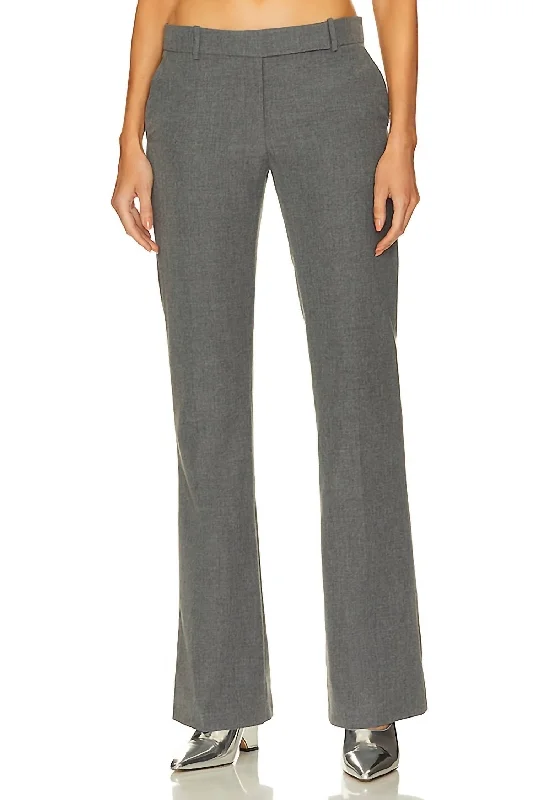 90's Trouser Pants In Grey