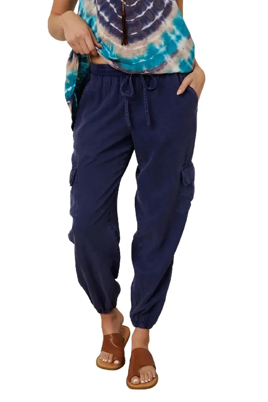 Wome's Harlow Pants In Inky Blue