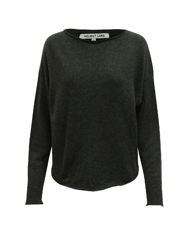 Helmut Lang Sweater in Grey Cashmere