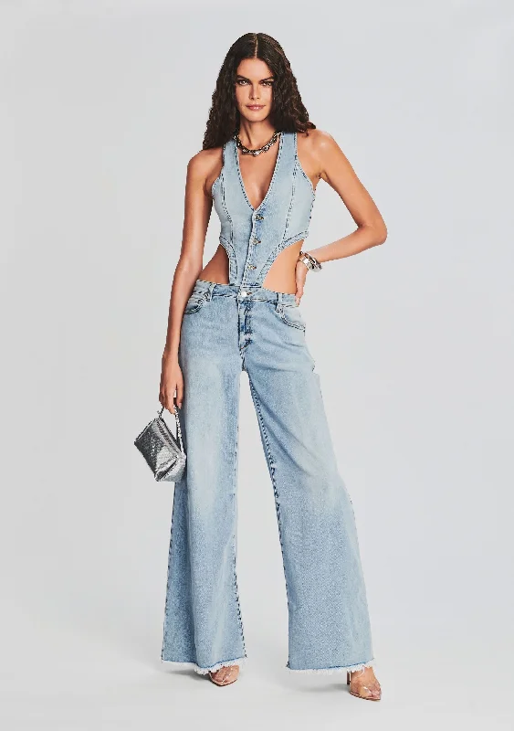 Dallas Denim Jumpsuit