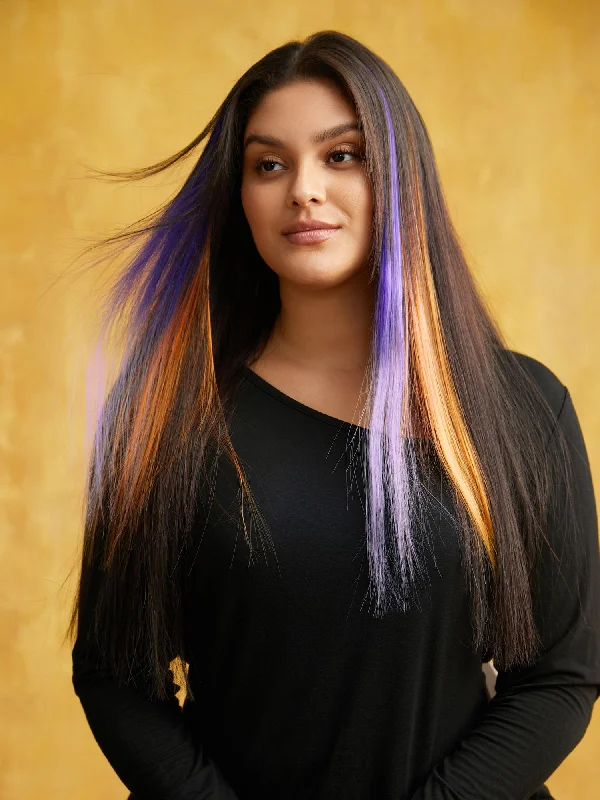 Gradient Clip-On Hair Extensions