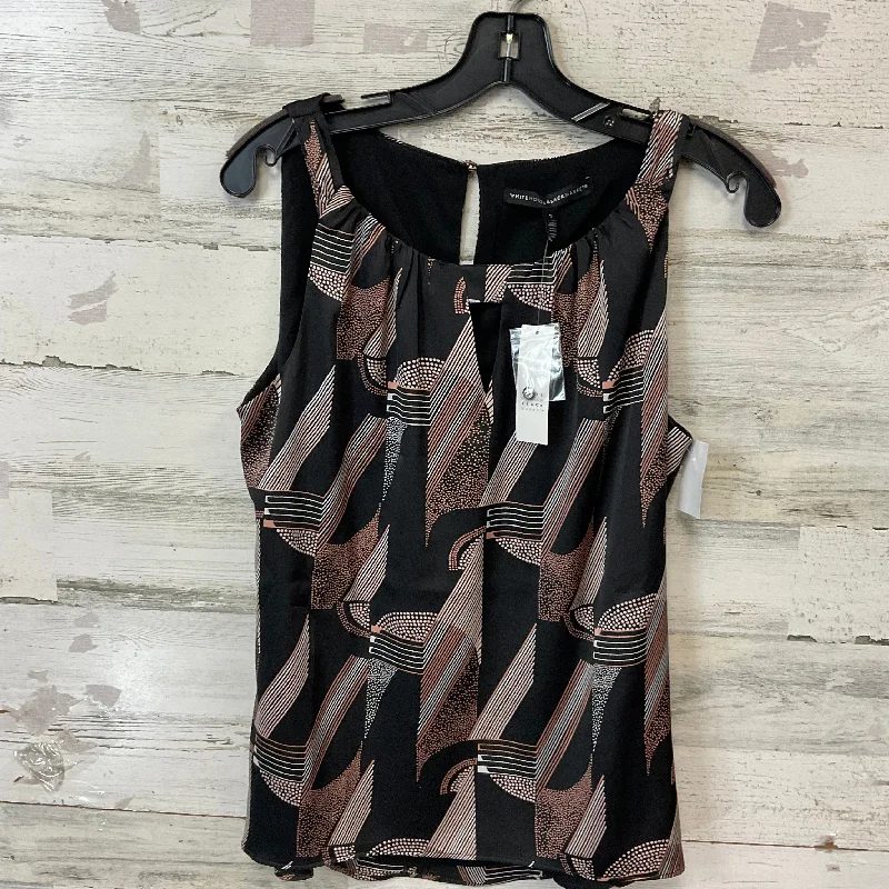 Top Sleeveless By White House Black Market In Brown, Size: S