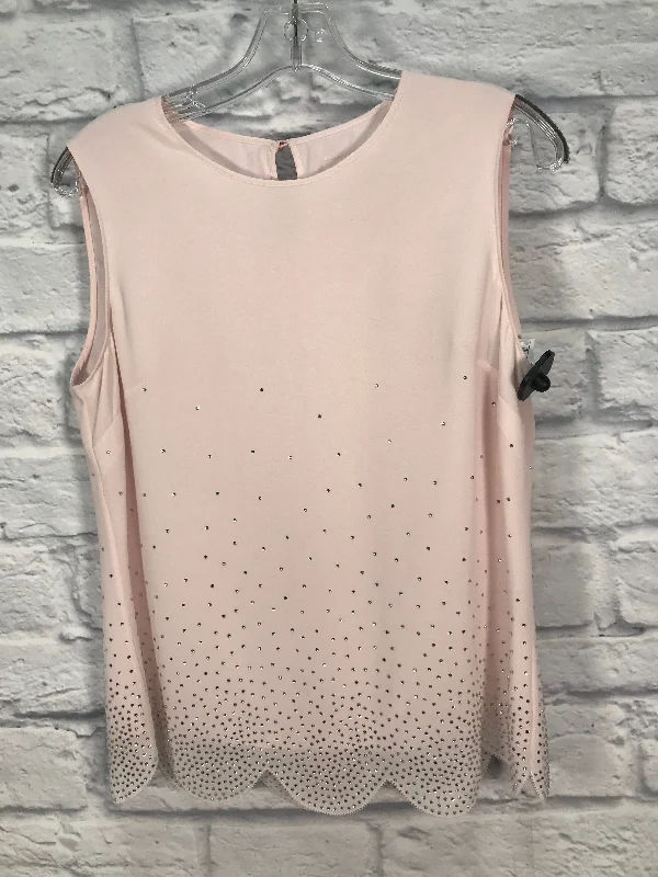 Top Sleeveless Designer By Ted Baker In Pink, Size: S