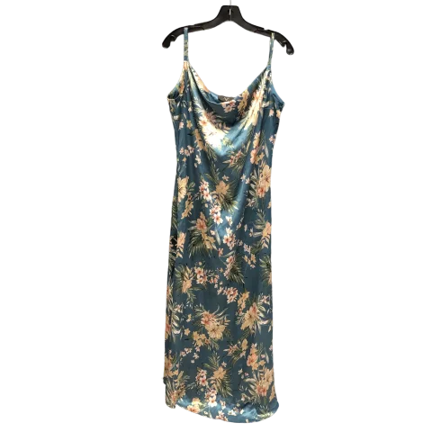 Blue Dress Casual Maxi Ax Armani, Size 12