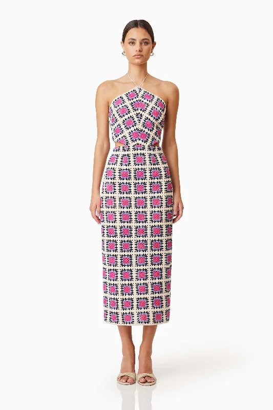 Elliatt Luna Midi Dress - Multi