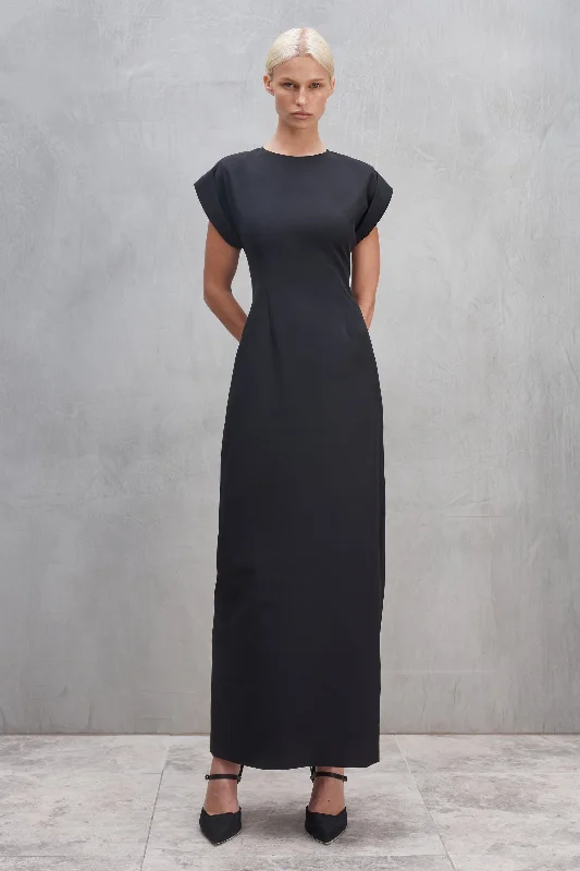 Sofia Irina Renee Maxi Dress - Black