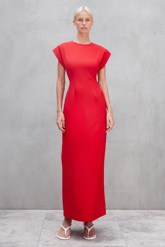 Sofia Irina Renee Maxi Dress - Red