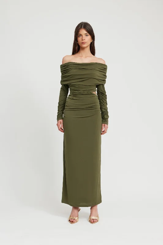 Tojhà Malichi Dress - Khaki