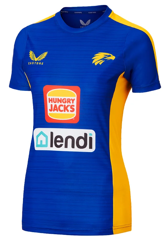 Castore West Coast Eagles Womens Training Tee 2022 <br> TF0476