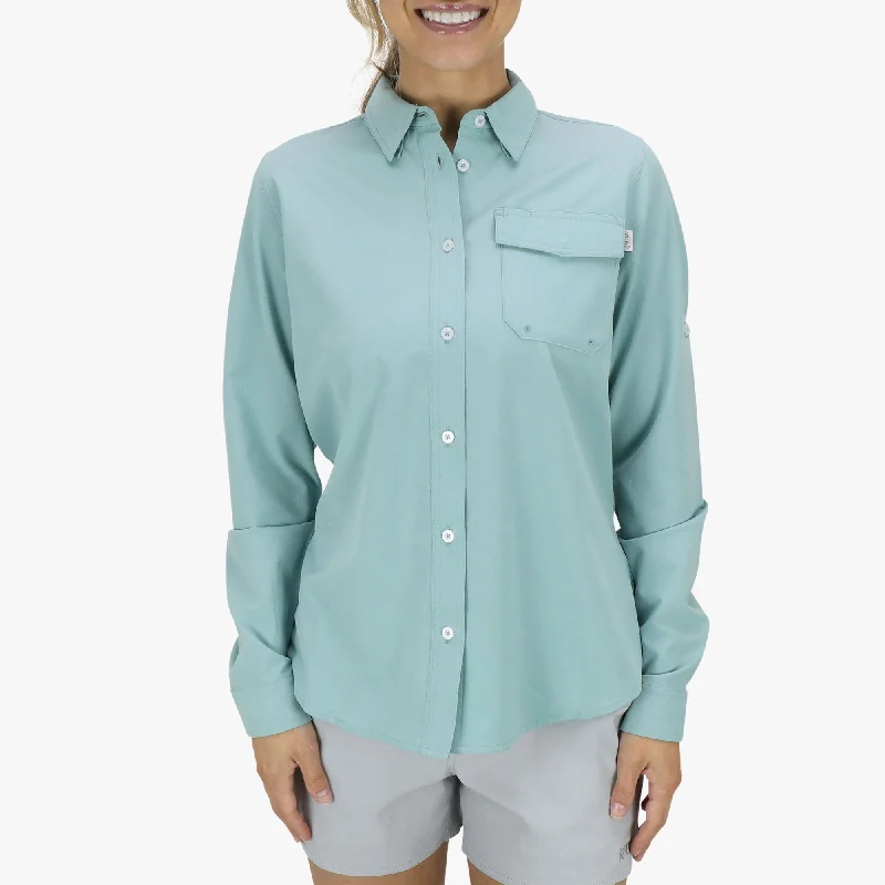 Women's Ace LS Button Down